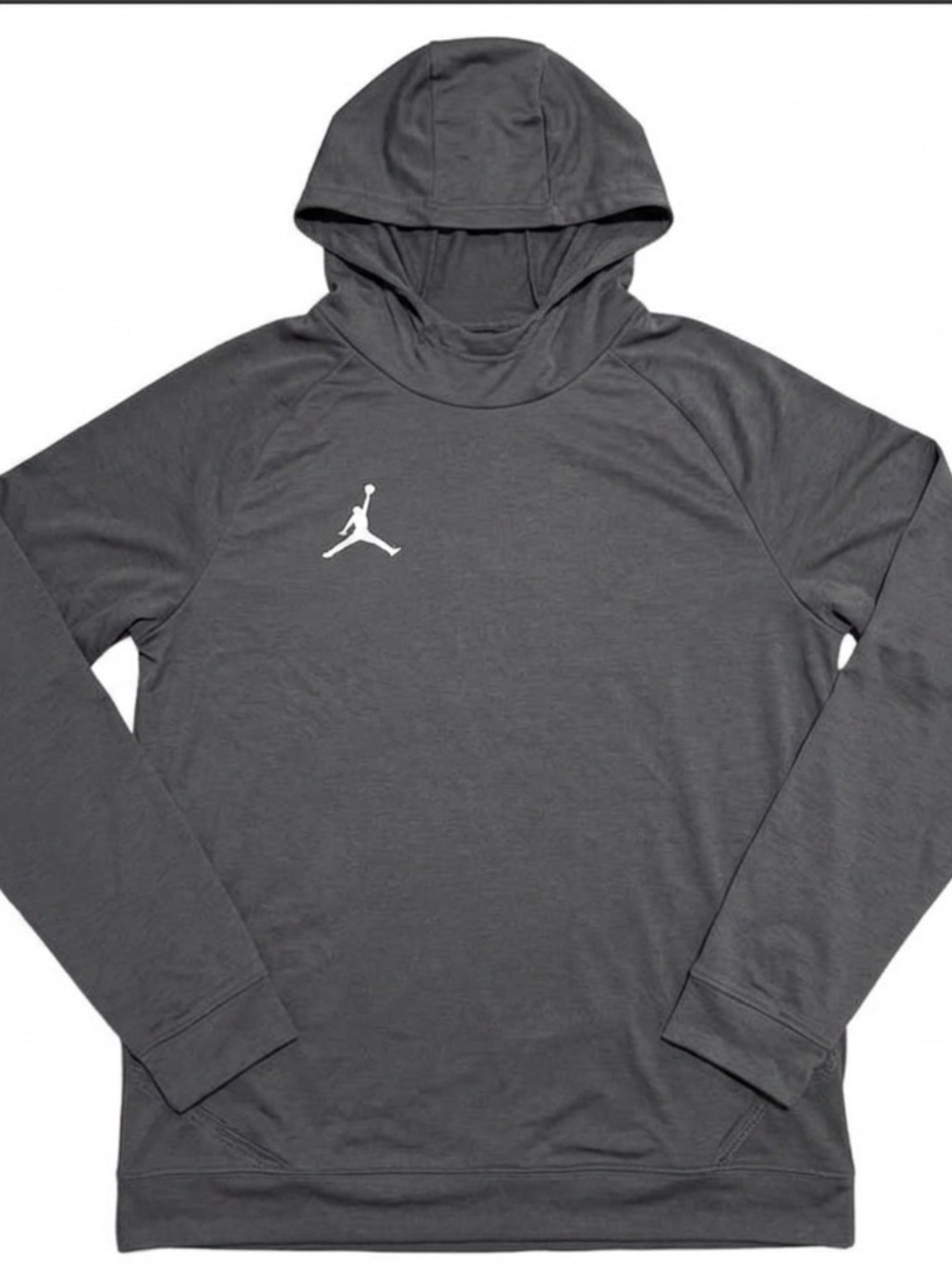 Jordan Black Hoodie with White Jumpman Logo